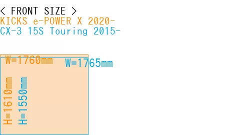 #KICKS e-POWER X 2020- + CX-3 15S Touring 2015-